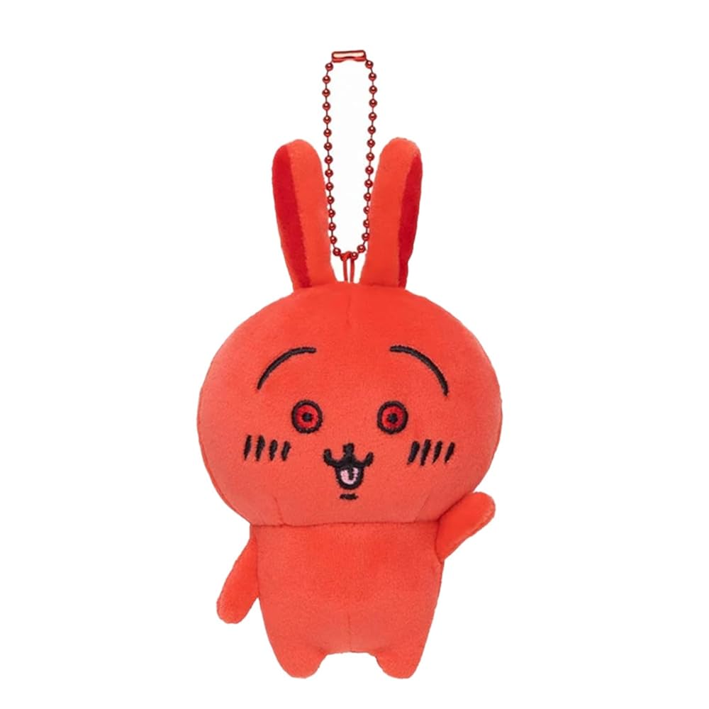 Amazon.co.jp: [紺色] ちいかわ 赤の温度 うさぎ ぬいぐるみ